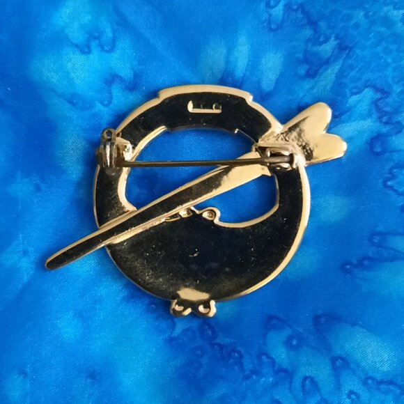 Sol D'Or Tara Brooch - Picture 2 of 2